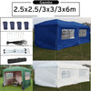 3x3m 3x6m Pop Up Gazebo Waterproof Garden Marquee Tent Canopy Heavy Duty W/Sides