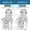Recliner Chair Cover with Non Slip Strap Slip Covers Pet Protector Recliner Sofa