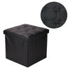 Folding Storage Ottoman Seat Stool Footstool Toy Storage Box Bedroom Living Room