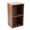 FREE STANDING CUBE 2 3 4 TIER WOODEN BOOKCASE STORAGE SHELF UNIT DISPLAY WOOD