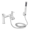 Bathroom Taps Sink Basin Mixer Set Modern MONO Bath Filler Shower Tap Chrome