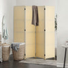 Folding Room Divider 4 Panel Woven Partition Privacy Screen Wall Free Standing