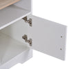 Home Office 42" TV Stand Storage Unit w/ Cabinets Shelves Living Room