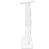 Acrylic Podium 47" Podium Stand Table Reading Surface w/ Storage Shelf