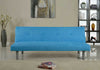 Faux Suede Canterbury Fabric Sofa Bed 3 Seater - Click-Clack Sofa in 4 Colours