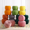 Nordic Pumpkin/Peach Shape Pouffe Stool Sofa Footrest Hallway Seat Ottoman Chair