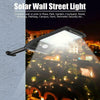 2x 36LED Solar Powered Garden Wall Security Lights Motion Sensor Outdoor Lamp UK