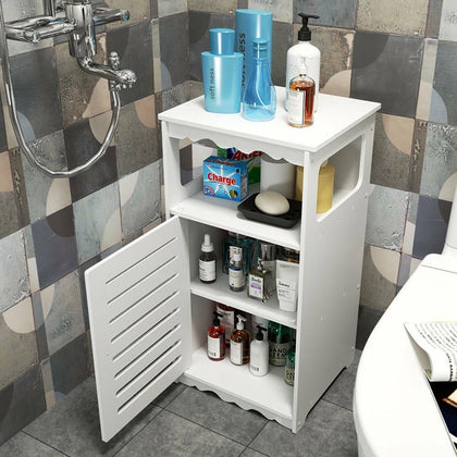 Freestanding Floor Cabinet Bathroom Vanity Storage Unit Cupboard Home Discount