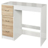 3 Drawer Wooden Bedroom Dressing Computer Work Table Desk Jewellery Office Unit