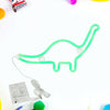 1PC LED Neon Sign Night Light Dinosaur Shaped Modeling Light for Office Bedroom