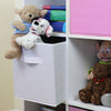 9 Cube Kids Pink & White Toy/Games Storage Unit Girls/Boys Bedroom Shelves/Boxes