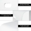 Nest of 3 Tables Side End Table Coffee Table Wooden White Living Room Furniture