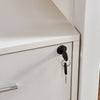 Mobile Filing Cabinet Lockable Storage Unit Cupboard with Drawers Home Office BN