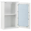GNEW SINGLE MIRROR CABINET WITH SHELF WALL MOUNTED STORAGE BATHROOM TOILET HOME