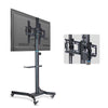 Mobile TV Cart Floor Stand Mount Home Exhibition Trolley Television for 23"-55"
