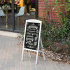 Wooden Pavement Sign A-Board Blackboard Chalkboard For Wedding Cafe Restaurant