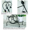Multi Tier Plant Stand Flower Pot Shelf Rack Holder Garden Christmas Home Déco