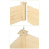4FT Large Wooden Raised Garden Planting Bed Vegetable Flower Plants Planter Box