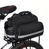 Bicycle Rear Seat+Bag MTB Pannier Carrier Rack Kits+Removable Carry Saddle UK