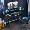 Tribesigns Gaming Desk PC Notebook Laptop Desk with Cup Holder Headphone Hook