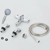 Luxury Bath Filler Shower Mixer Tap w/ Handset Bathroom Taps Chrome For Bathroom