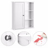 Bathroom Cabinet Single Double Door Wall Mounted Cupboard Bedroom Storage Unit