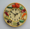 Wall Clock Kitchen School Office Home Shabby Chic wood effect Decor Quartz 23cm