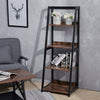 4/5Tier Strong Bookcase Step Ladder Shelf Bookshelf Plant Flower Stand Storages