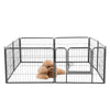8 Panel Foldable Pet Play Pen Puppy Dog Animal Cage Run Fence Exercise Playpen