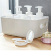 4pcs Studio Baskets Plastic Storage Organiser Office Home Bathroom Kitchen Boxes