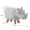 Large luxury animal footstool Ottoman cushion stool rest cushion seat sofa chair