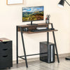 Industrial Computer Desk Home Office Laptop Writing Study Table Small Furniture