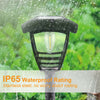 4Pack Solar Powered Garden Lights Outdoor Path Lanterns LED Stake Lamps Pathway