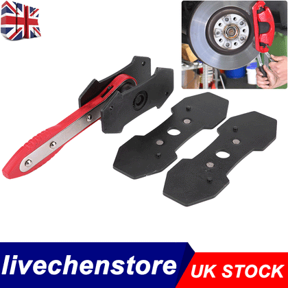 Piston Retracting Brake Caliper Press Ratchet Pad Spreader Car GaragePress Tool