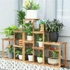 Large Combined Flower Ladder Potted Shelf Holder Rack 13 Tier Corner Plant Stand