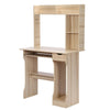 Computer Desk with Drawer Shelves Desktop PC Table Home Office Laboratory Pro