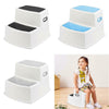 Kids Childrens Non Slip Dual Height Step Up Stool Toddlers Toilet Potty Training
