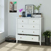 Modern Chest of Drawers Bedside Table Cabinet 5 Drawer Bedroom Storage Cupboard