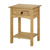 Corona 1 Drawer Console Table - Mexican Solid Pine, Distressed