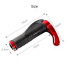 1 Pair Ergonomic MTB Mountain Bike Handlebar Rubber Grips Cycling Lock-On Ends