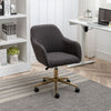 Home Office Study Desk Chair 360° Swivel Height Adjustable Computer Chair Grey