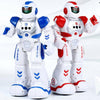 New Intelligent Robot RC Remote Control Smart Action Music Kids Toy Gift Blue UK