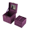 Hot Extra Large Jewellery Storage Box Vanity Case Make up Cosmetic Beauty Box UK