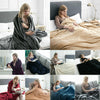 Extra Soft Faux Fur Warm Fleece Winter Blanket Large Sofa Bed Throw Double King