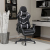 Ergonomic Gaming Chair Massage Office Computer Seat 2D Armrest Recliner Black