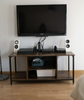 Rustic TV Stand Vintage Industrial Cabinet Media Entertainment Unit Storage Room