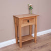 Corona Console Table 1 Drawer Mexican Solid Pine Hallway