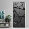 Door Stickers Simulation Home Decor Mural PVC Decal For Living Room 3D Geometric