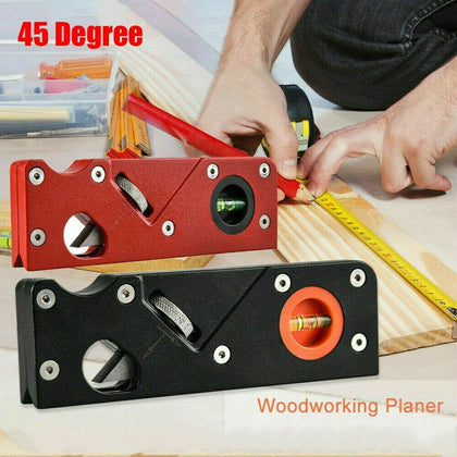 Metal Woodworking Edge Corner Plane 45° Bevel Planer Chamfering Chisel Trimming
