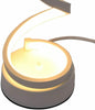 LED Table Lamp Spiral Desk Lamp Warm White Modern Reading Light Bedside Room